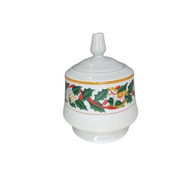 Royal Majestic Fine China CHRISTMAS MORNING Sugar - Picture 1 of 11
